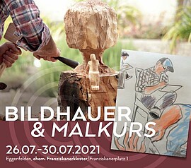 Banner Bildhauer- und Malkurs