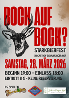 Logo Bock auf Bock!? Volksmusikkonzert