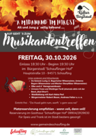 Logo Musikantentreffen - A Midanand im Hirgst - Volksmusikkonzert